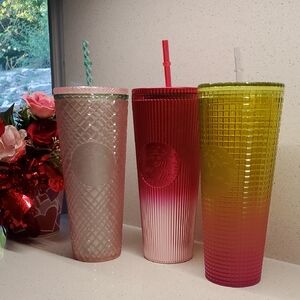 STARBUCKS Gradient and Textured Tumblers